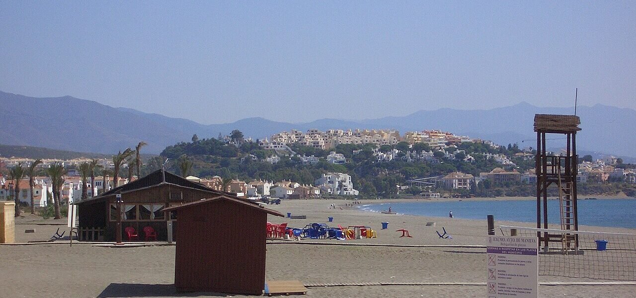 Playa de Sabinillas en Manilva