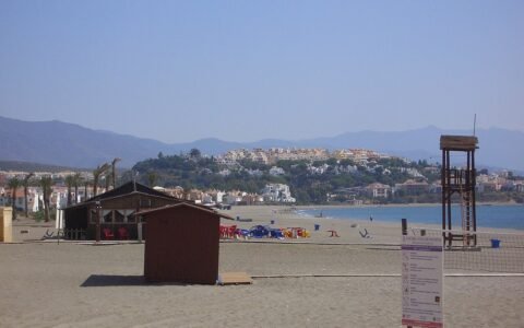 Playa de Sabinillas en Manilva