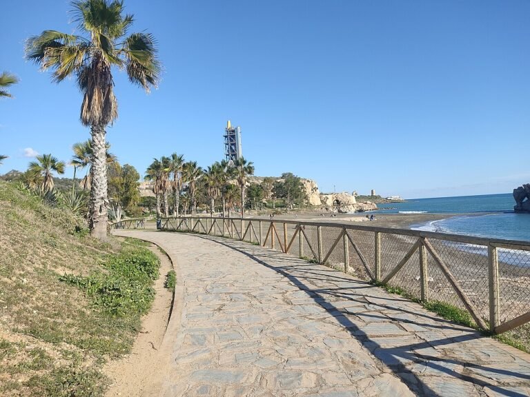 Playa del Peñón del Cuervo en Málaga